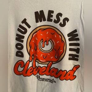 Cleveland Clothing Co. Donut Mess With Cleveland, Brewnuts, Cleveland Browns
